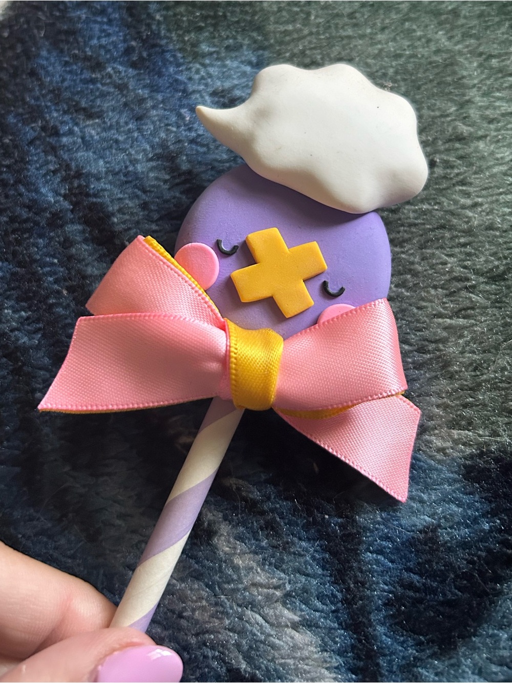Sleepy Drifloon Lollipop Pin